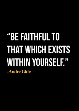 Andre Gide Quote