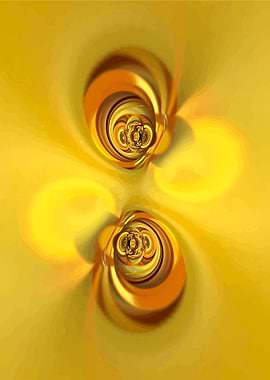 Golden Lady Ear Chimes