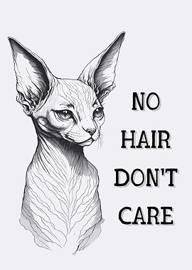 Sphynx Cat Funny Quote