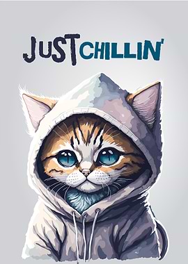 Just Chillin Cat