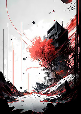 Red Road Old Building