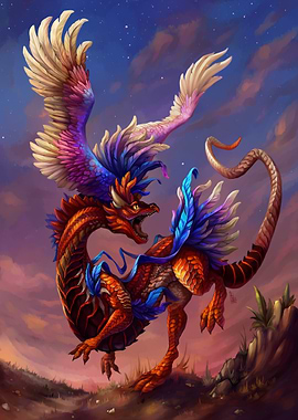 Winged king of the desert