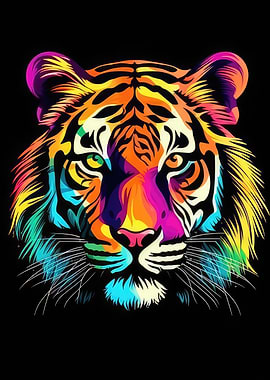Colorful Tiger