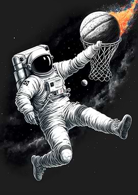 Astronaut Basketball