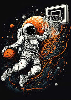 Astronaut Basketball