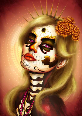 Sugar Skull Portrait 3