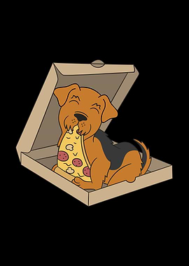 Airedale Terrier Pizza