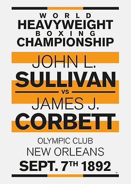1892 Sullivan vs Corbett