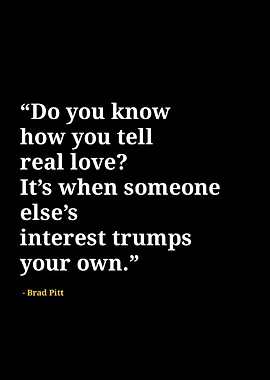 Brad Pitt quotes