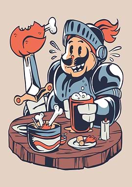 Funny Fat Knight