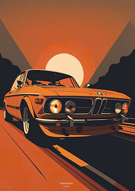 Bmw Retro Car