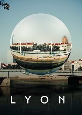 Lyon France Crystal Orb