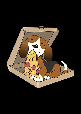 Basset Hound Pizza