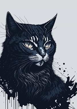 Black Cat Art