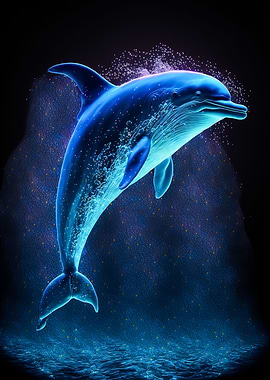 dolphin neon