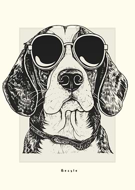 Beagle Illustration