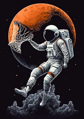 Astronaut Basketball