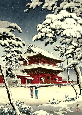 Temple in the Snow