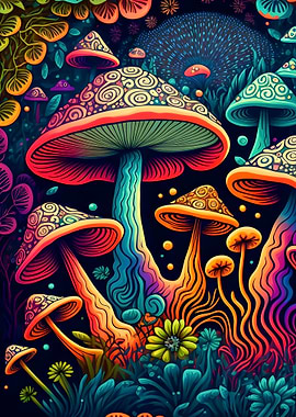 Psychedelic mushrooms