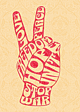 Peace Love Hope Stop War
