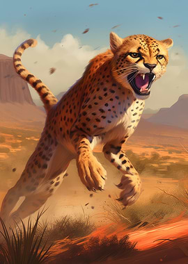 Cheetah on the Run