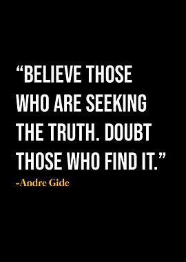 Andre Gide Quote