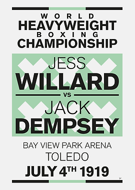 1919 Willard vs Dempsey