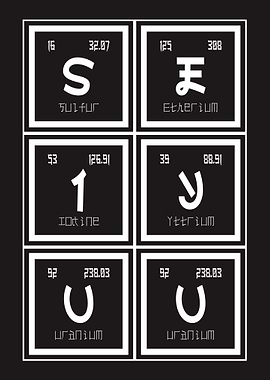 Seiyou Periodic Table