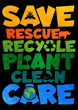Save Rescue Recycle Plant