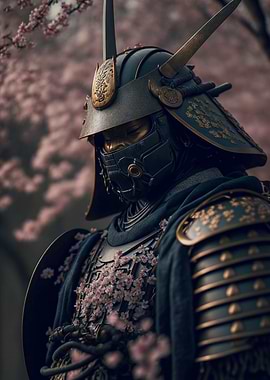 Japanese Samurai Sakura