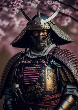 Japanese Samurai Sakura