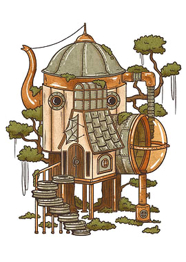 Steampunk House