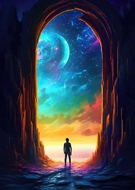 Stone Gateway to Galaxies