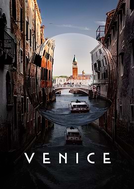 Venice Italy Abstract