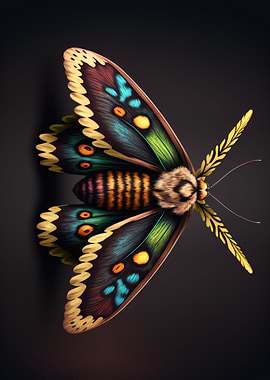 Colorful Moth