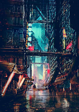 Cyberpunk Cityscapes
