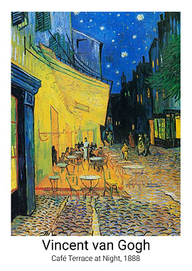 Cafe Terrace at Night 1888