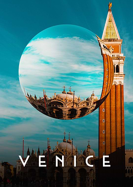 Venice Italy Abstract