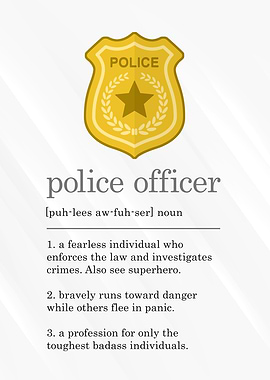 Funny Police Definition