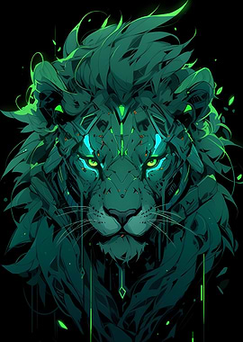 Neon Lion