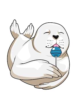 Seal Lollipop Sweets