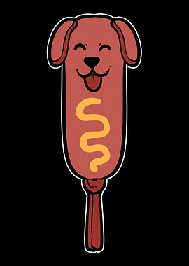 Corn Dog Lovers Food Lover