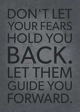 Fear Hold You Back