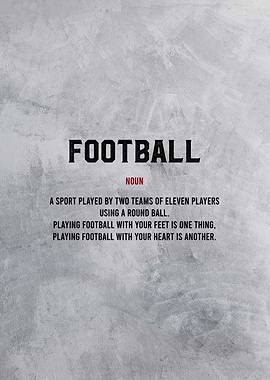 soccer definition textart