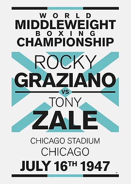 1947 Graziano vs Zale