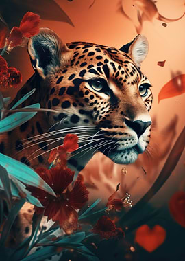 Tiger Portrait In Jungle