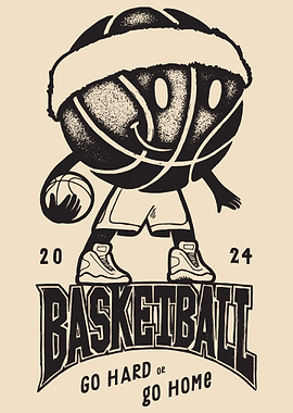 Basketball vintage sports