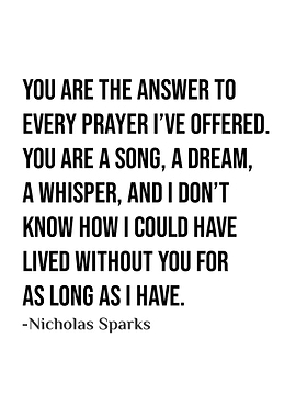 Nicholas Sparks Quote