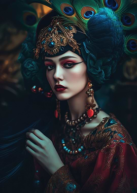 Portrait of a woman Art