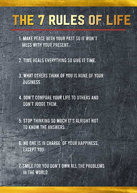 7 rules of life